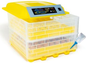 IDMarket Incubatrice automatica per 112 uova covatrice macchina per cova artificiale incubazione uova