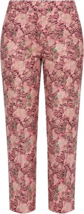 Dolce & Gabbana Tapered Broeken - Dames - Broeken - Veelkleurig - 2XS - Katoen - Broeken