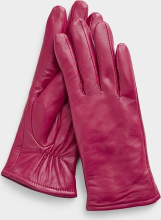 Simons Womens Monochrome leather gloves
