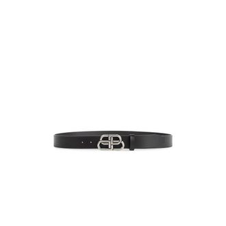 Balenciaga BB Large Leather Belt