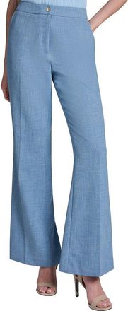 Halston Heritage Classic Flare Leg Trousers