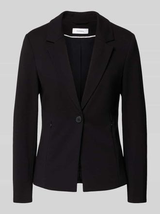 Comma Blazer mit Reverskragen in Black, Gr&ouml;&szlig;e 34