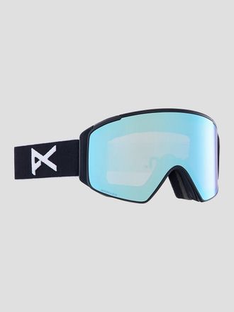 Anon M4s Cylindrical Black +Bonus Lens Goggle schwarz