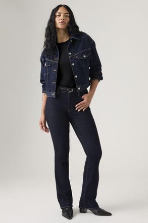 Levi's Vaqueros de talle alto Bootcut 725 - Mujer - 23X30 - Lavado oscuro / Blue Wave Rinse