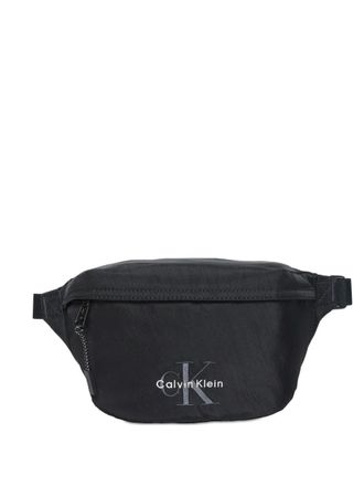 Calvin Klein logo-detail messenger bag - men - Nylon - One Size - Black