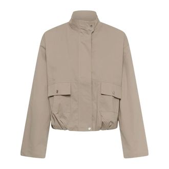 Kaffe Seneca Rock CC Jacket - - Jackets - Donna - Beige - 3XL