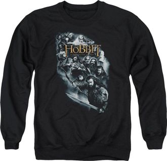 Gildan The Hobbit Cast Of Characters Adult Crewneck Sweatshirt