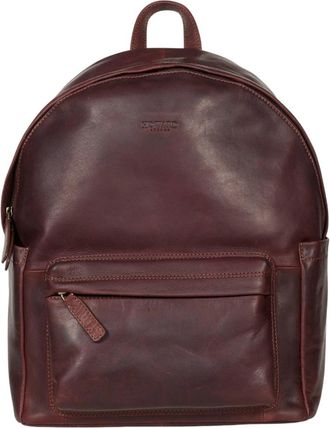 Howard London Backpack Ben - Heren - Rugzakken - Bruin - ONE Size - Leer - Tassen