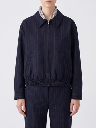 SOLOTRE Jacket Woman color Navy
