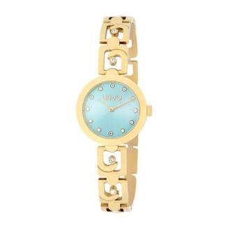 Liu Jo Graceful Aqua Quartz Dameshorloge - Dames - Horloges - Geel - ONE Size - Accessoires