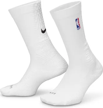 Nike Unisex Unicorn Dri-FIT ADV NBA Cushioned Crew Socks (1 Pair) in White | FZ3075-100