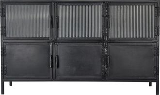 Jamie Young Co. Vitrino 6-Door Iron Console