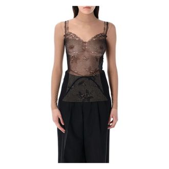 Balenciaga Dames, Tops, Zwart, Maat: M