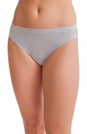 Fleur't Silicone Edge Bikini in Heather Grey at Nordstrom, Size X-Small
