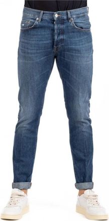 Dondup Iconische Slim-fit Jeans - Heren - Slim Fit Jeans - Blauw - W35 - Katoen - Jeans