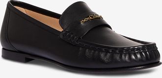 Chlo&eacute; Glatte Leder-Loafer Chlo&eacute;
