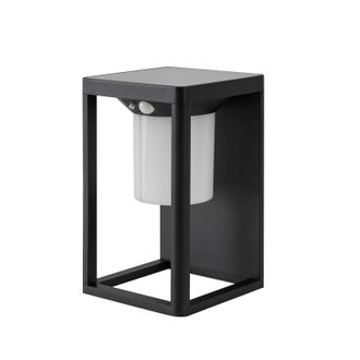 Lucande Lucande L&aacute;mpara Solar Exterior tilena En Negro De Aluminio