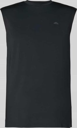Ellesse Relaxed Fit Top mit Logo-Print Modell OLIOS in Black, Gr&ouml;&szlig;e XXL