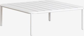 Sklum Mesa De Centro Para Jard&iacute;n Cuadrada 90x90 Cm En Acero Roubly Sklum
