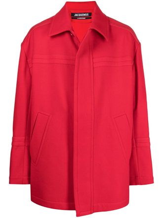 Jacquemus Giacca oversize - Rosso