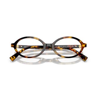 Miu Miu Glasses, female, Brown, Size: 50 MM Brown Optical Frames Stylish Model