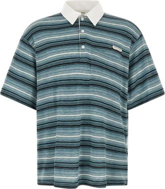 Song for the Mute Gym Polo - Heren - Polos - Blauw - L - Polyester - Tops