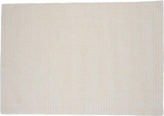 Woodek Alfombra de lana de diseño escandinavo milton, blanco roto - 160x230