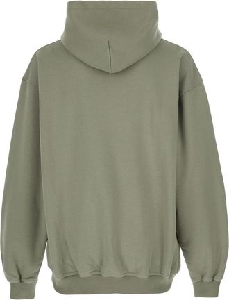 Represent Mens Hooded Sweatshirt Green Cotton Sweatshirts Sweater