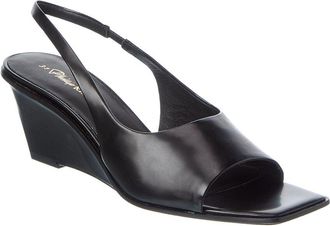 3.1 Phillip Lim Laura Leather Slingback Wedge Sandal