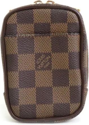 Louis Vuitton Pre-owned Clutches, female, Brown, Size: ONE SIZE Pre-owned Canvas louis-vuitton-bags