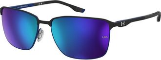 Under Armour UA RETAINED/G/N Asian Fit 0VK/T5 Mens Sunglasses Blue Size 61