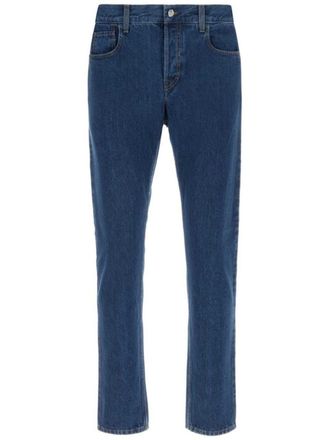 Gucci logo-patch slim jeans - Blue