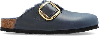 Birkenstock Sandali slides Boston Big Buckle - Blu