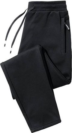 Generic Jogging Bottoms Mens Elastic Waistband Sweatpants Mens with Zip Pockets Plain Casual Jogger Training Trousers Athletic Sweatpants Outdoor Trousers Men