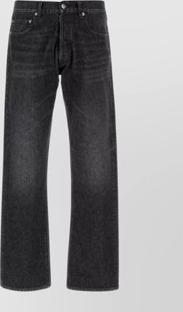 Maison Margiela straight leg five-pocket denim trousers
