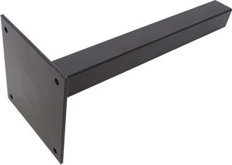 Hhg Hhg - Nunca Usado] Toma De Tierra Para Poste Sarthe Wpc, Anclaje De Tornillo Anclaje De Tierra, Fijaci&oacute;n Al Hormig&oacute;n Barra Redonda Galvanizada