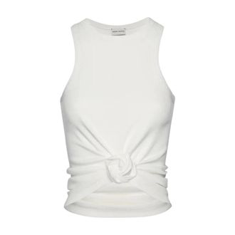 Magda Butrym Sleeveless Top - Dames - Tops zonder mouwen - Wit - 2XS - Tops