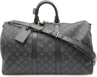 Louis Vuitton Pre-owned Boston Schoudertas - Dames - Vintage Weekendtas - Zwart - ONE Size - Vintage