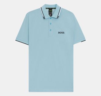 HUGO BOSS Herenpoloshirt Boss Paddy Pro in blauw