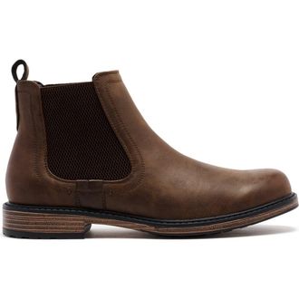 Uncut Wyatt Chelsea Shoe in Brown Pu at Nordstrom, Size 12