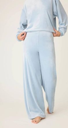 PJ Salvage Spread Love Pants In Bluestone