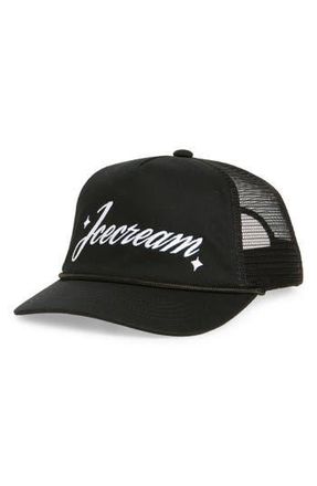 Icecream Gleam Logo Trucker Hat in Black at Nordstrom Rack, Size One Size Oz