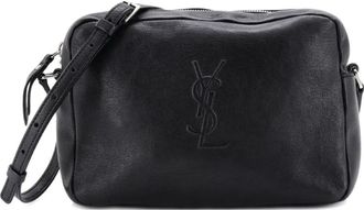Saint Laurent Borsa a tracolla Lou piccola in pelle - Nero