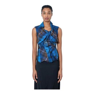 Vivienne Westwood Mujer, Blusas y Camisas, Azul, Talla: M