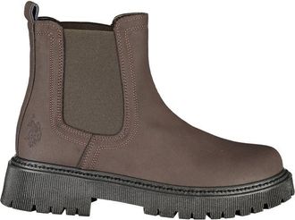 U.S.Polo Association Brown Polyurethane Womens Womens Boot