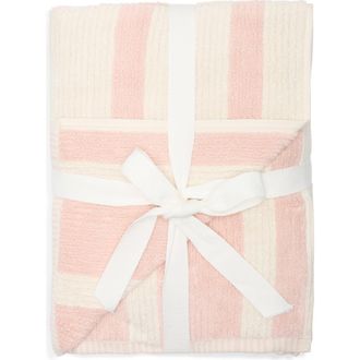 Nordstrom Rack 2-Pack Reversible Stripe Bath Towel in Pink Sepia at Nordstrom Rack