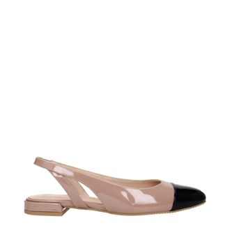 Stuart Weitzman Pink Leather Ballet Womens Flats