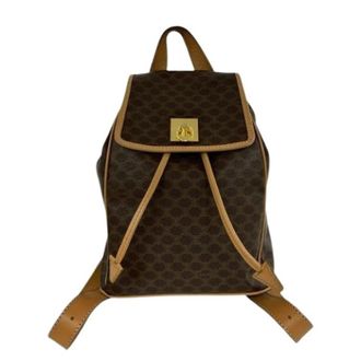 Celine Pre-owned Backpacks, female, Brown, Size: ONE SIZE Pre-owned Vintage Backpack