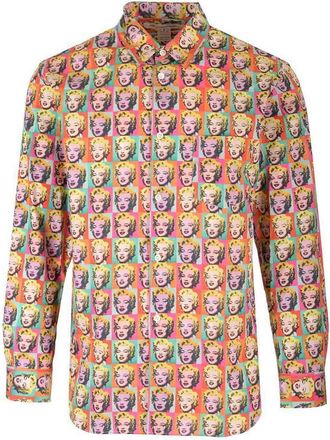 Comme Des Gar&ccedil;ons Printed Shirt From