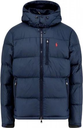 Ralph Lauren Down Bomber Jacket - Heren - Gewatteerde jassen - Blauw - M - Polyester - Jassen